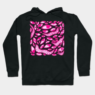 Monster mash - Pinku Hoodie